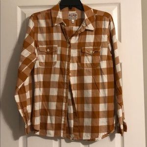 Old navy plaid button down